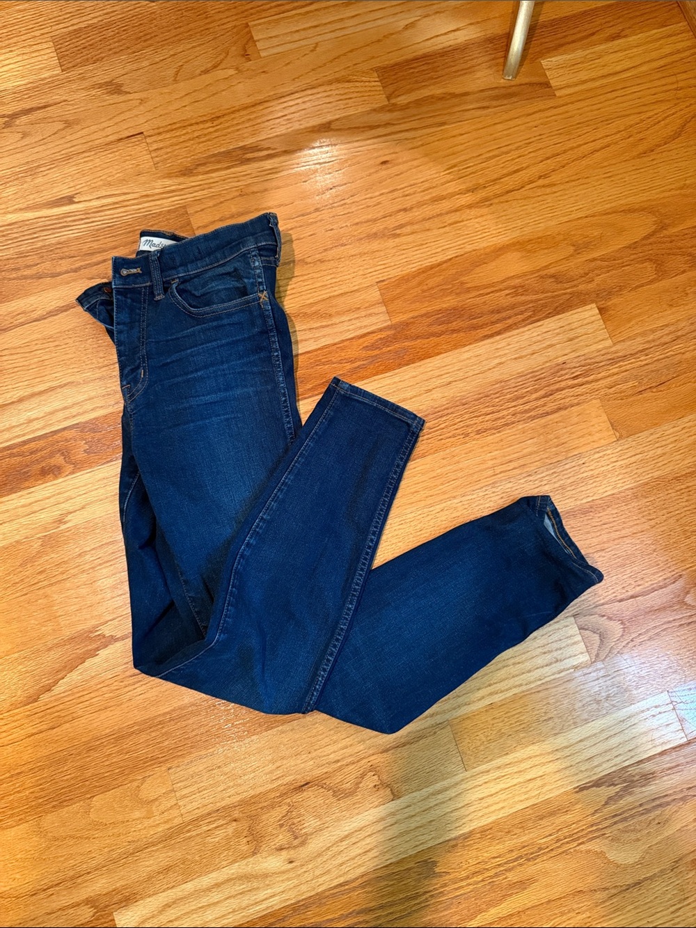 Madewell high riser skinny